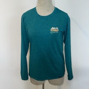 Patagonia Capilene Cool Daily Long Sleeve Baselayer Graphic Tee